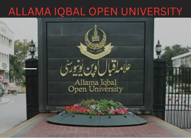 Allama Iqbal Open University (AIOU)