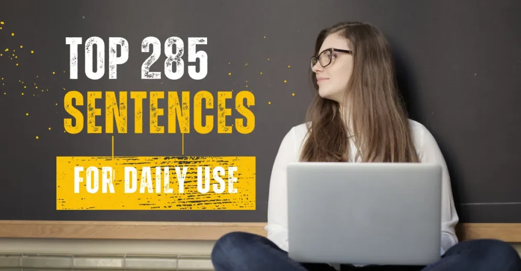 sentences for Daily Use