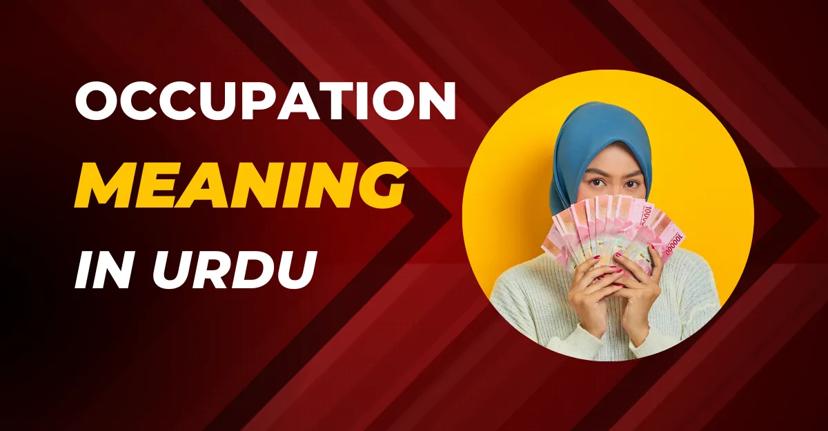 Occupation Meaning in Urdu & Defination (پیشہ) Being Assistant