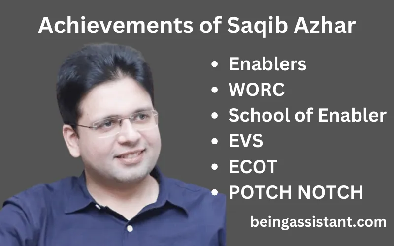 Achievements of Saqib Azhar