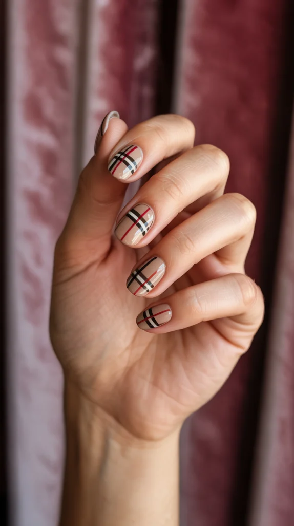 Burberry Nails