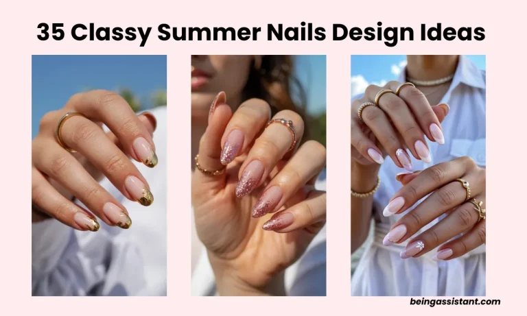 Classy Summer Nails