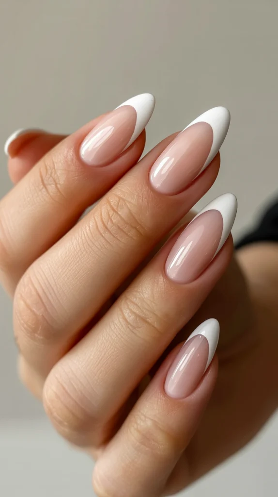 Elegant Nude Nails French Tip A Classic