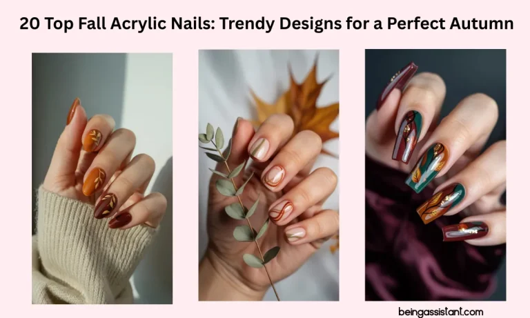 Fall Acrylic Nails