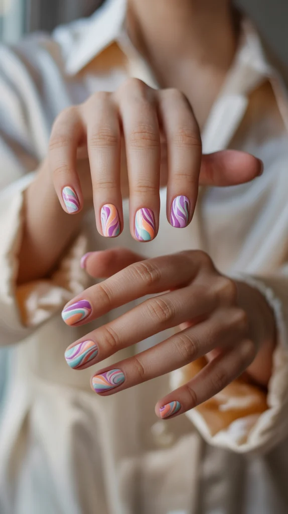 Floral Fantasy Swirl