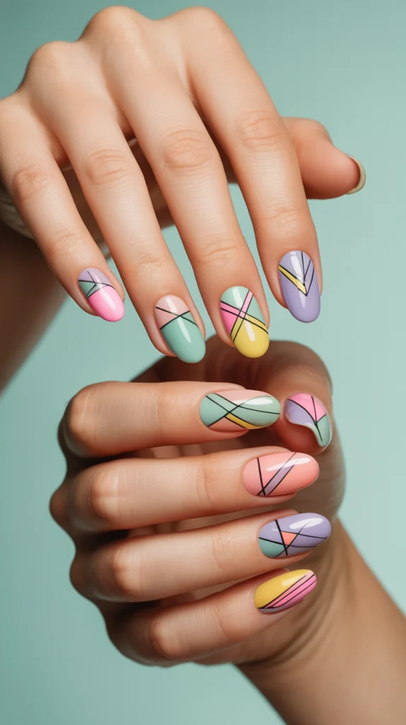 Geometric Vibrance Art