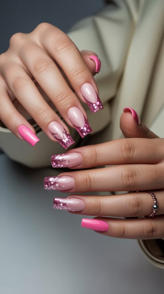 Glitter Goals Shine Bright with Pink Sparkles