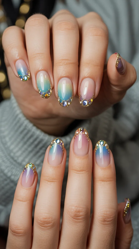 Luxe Bejeweled Gradient
