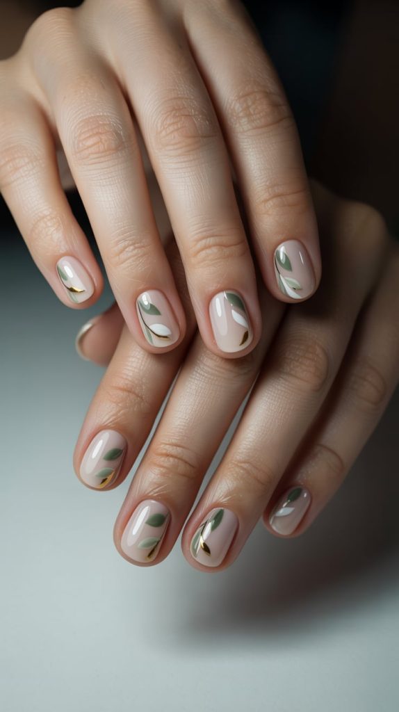 Minimalist Leaf Chic