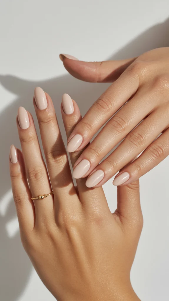 Minimalist Nude Nails