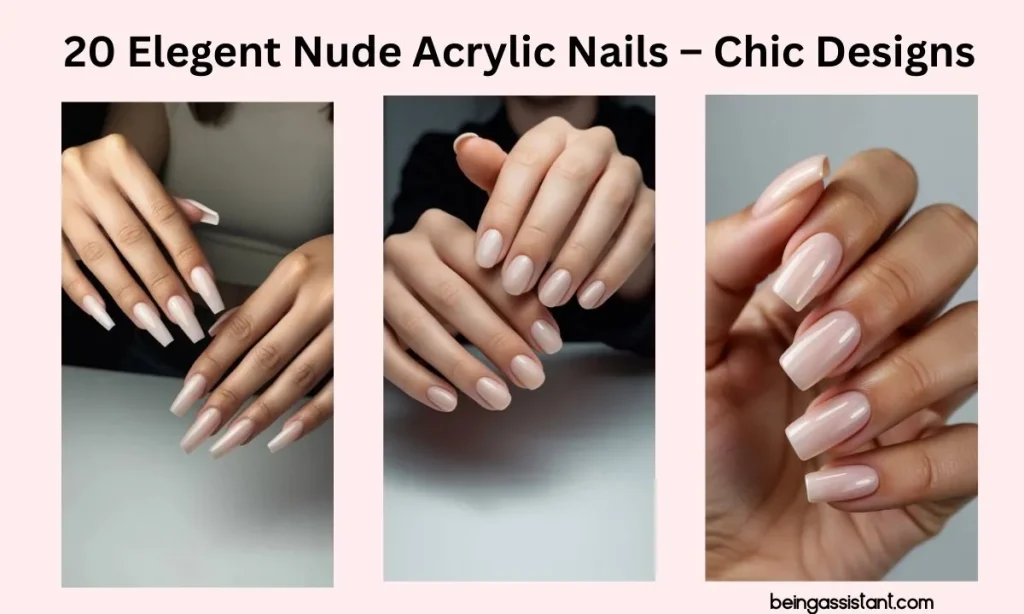 Nude Acrylic Nails