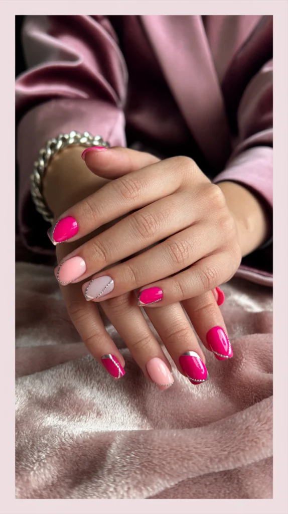 Pretty in Pink with a Modern Edge