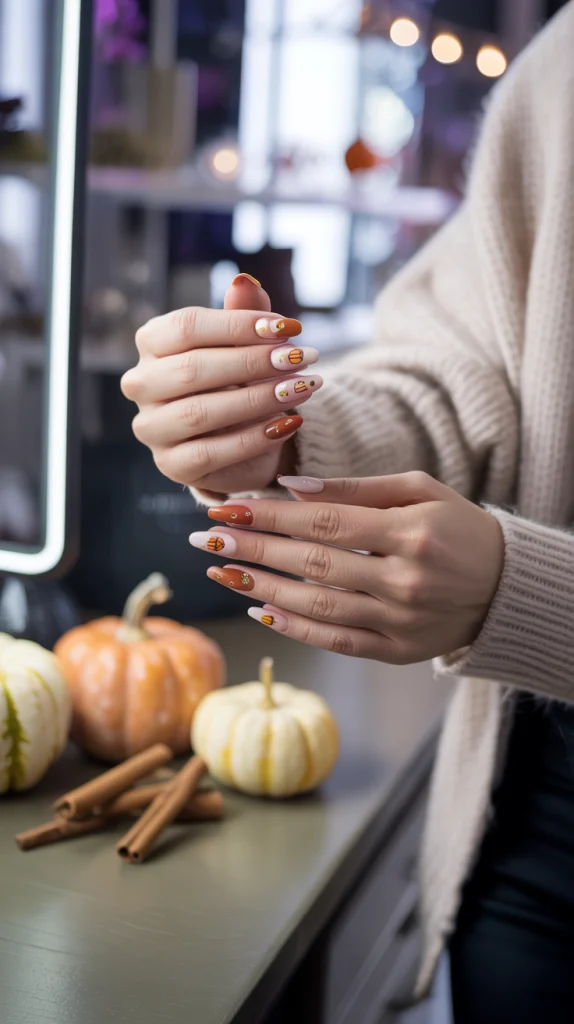 Pumpkin Perfect Festive Nails That Embrace the Season