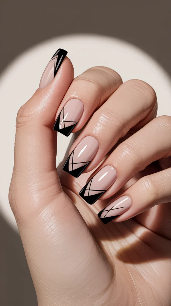 Sharp & Sophisticated with Square Tips