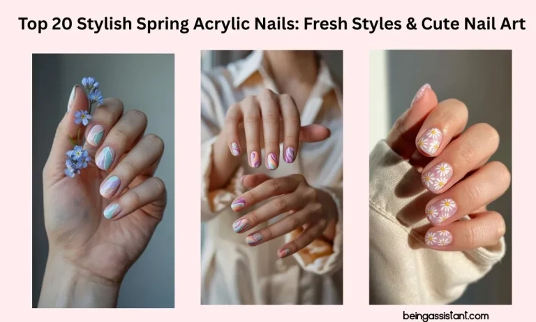Spring Acrylic Nails