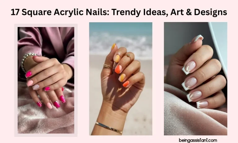 Square Acrylic Nails