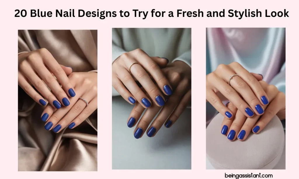 Blue Nail Designs