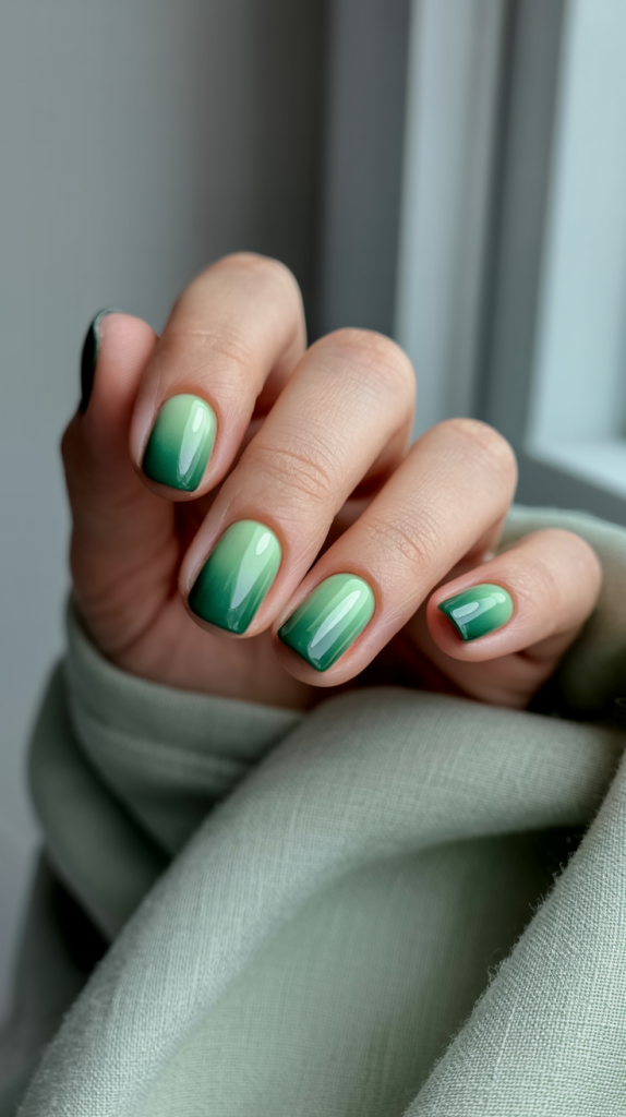 Bright Neon Green Nails