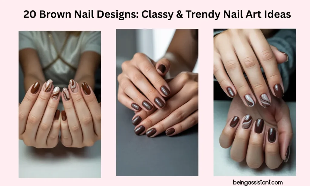Brown Nail Designs