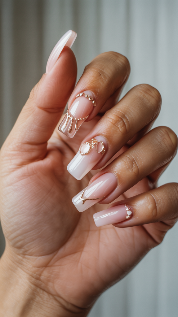 Classy Baddie Nails French Tip – A Fierce Twist on a Classic