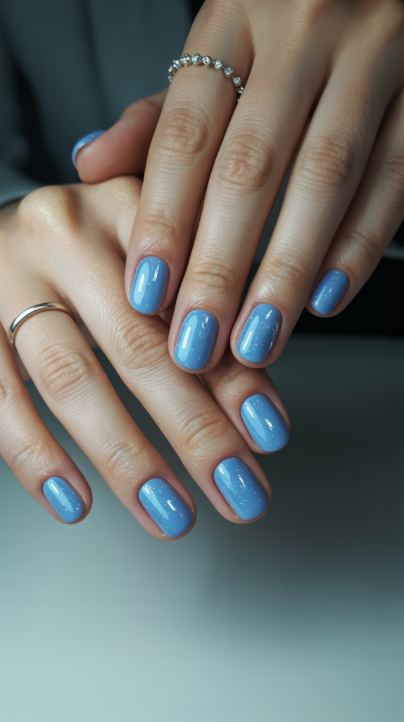 Deep Glossy Royal Blue