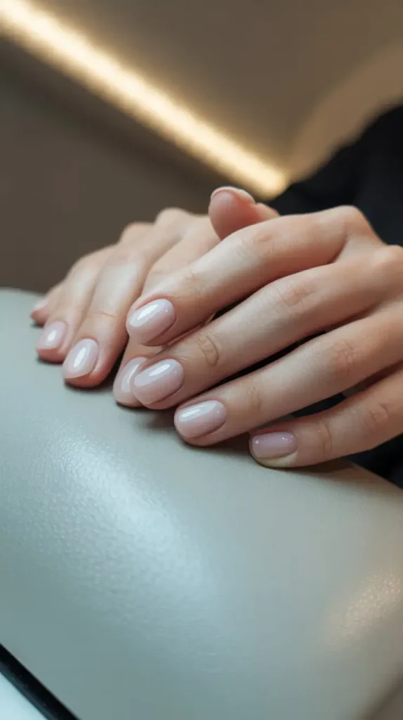 Effortless Chic – Simple Gel Nails for Short Nails