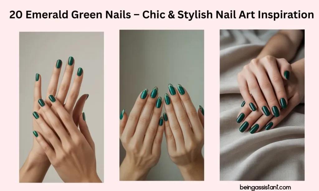 Emerald Green Nails