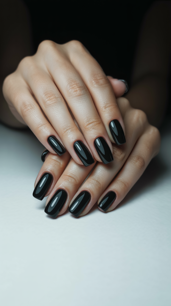 Glossy Jet Black