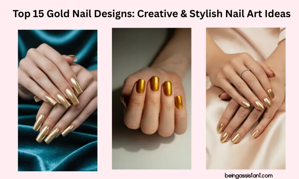 Gold Nail Designs
