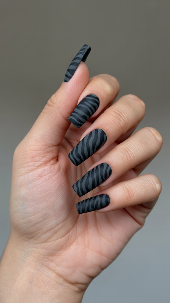Matte Zebra Print