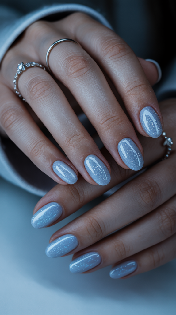 Midnight Glitter Accent