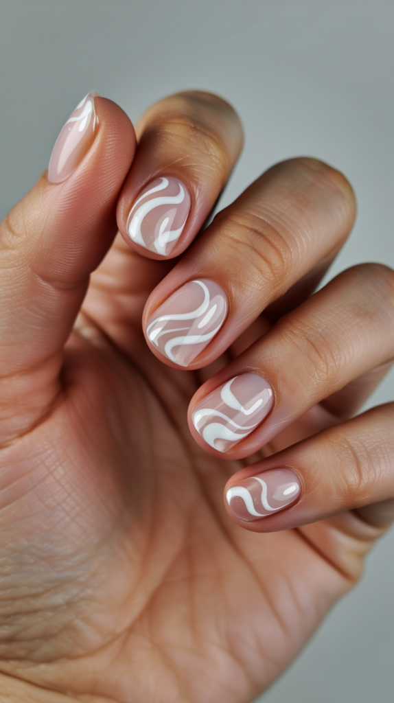 Negative Space Swirls
