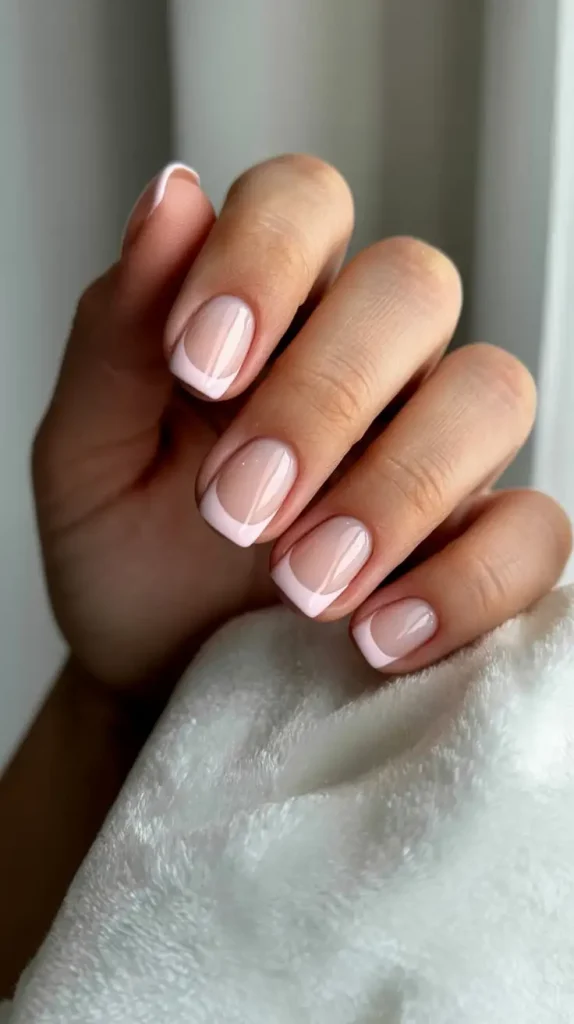 Open French Manicure