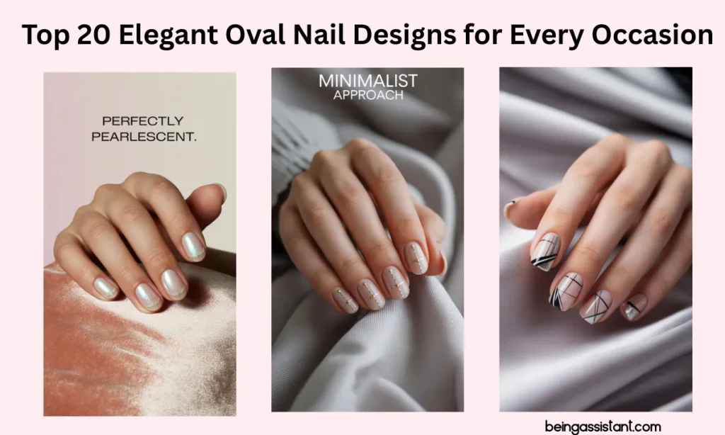 Oval Nail Designs