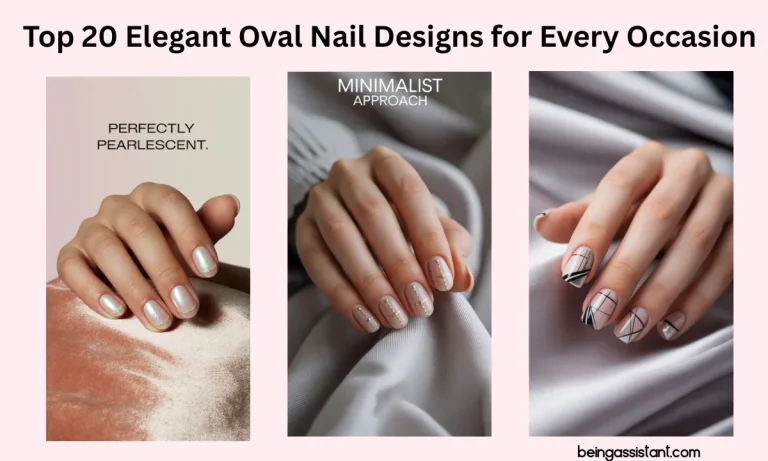 Oval Nail Designs