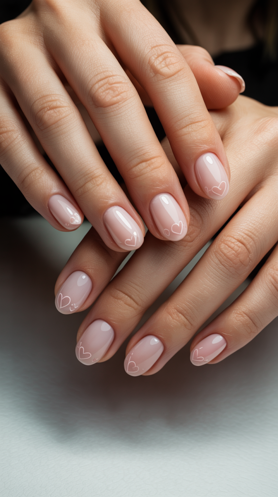 Pretty in Pink – Simple Pink Gel Nails