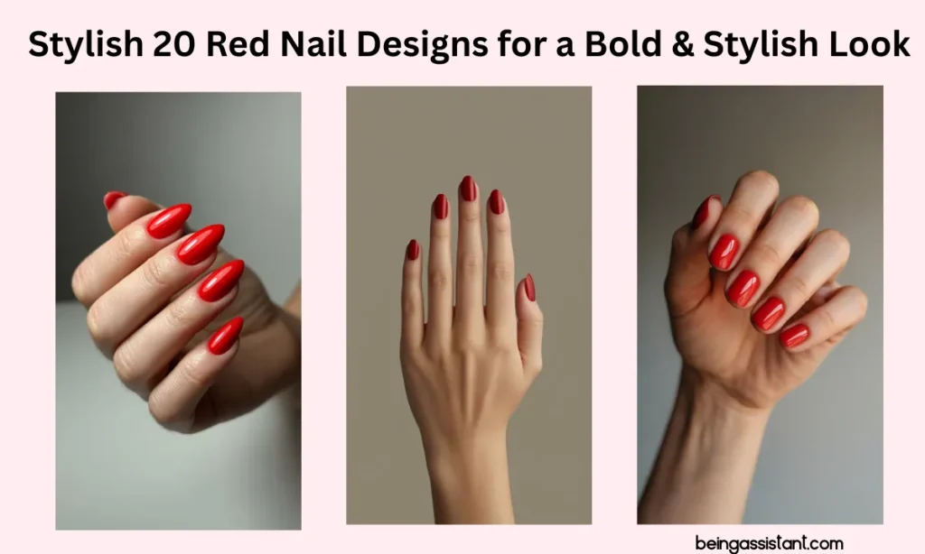 Red Nail Designs
