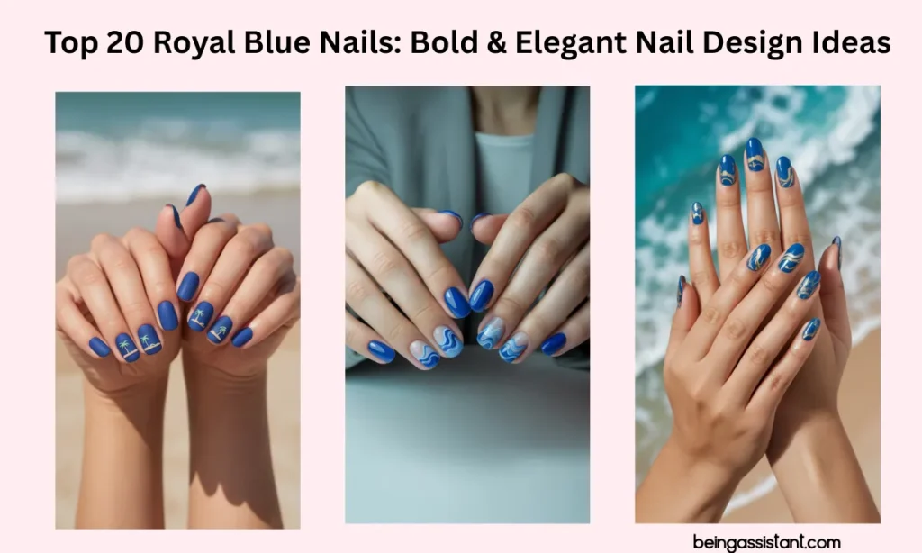 Royal Blue Nails