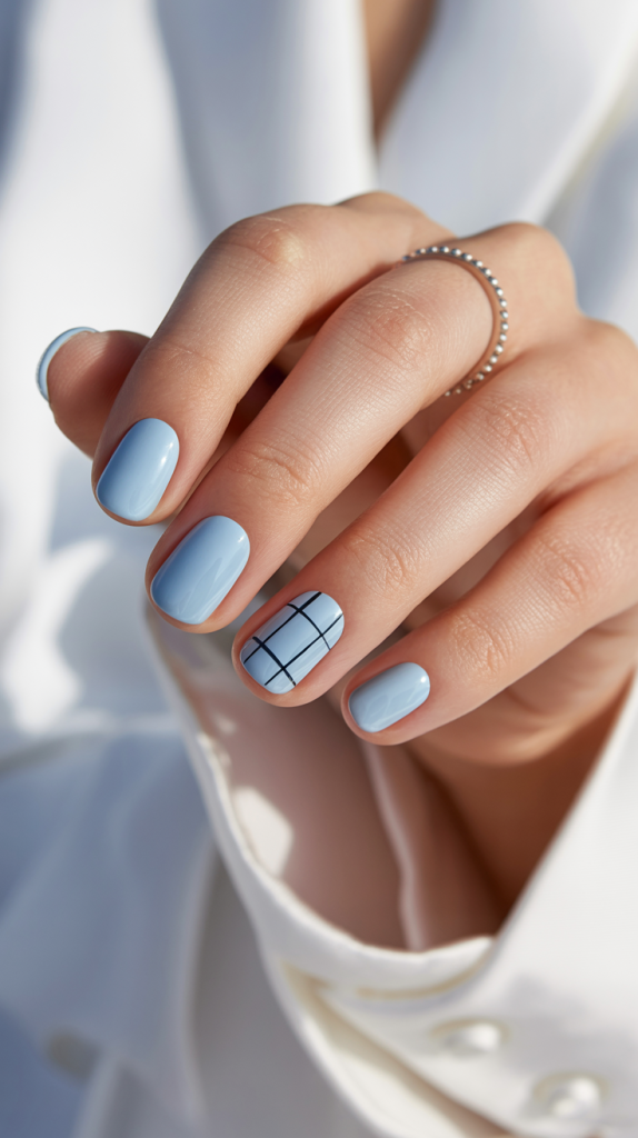 Shimmering Electric Blue