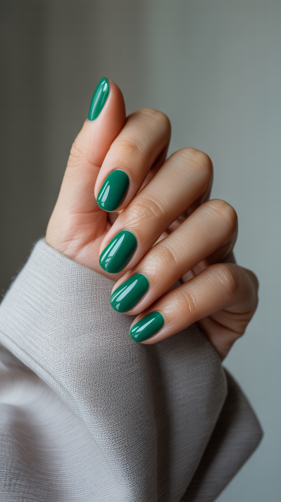 green nail designs