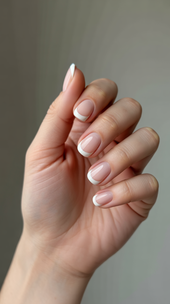 Angled French Mani