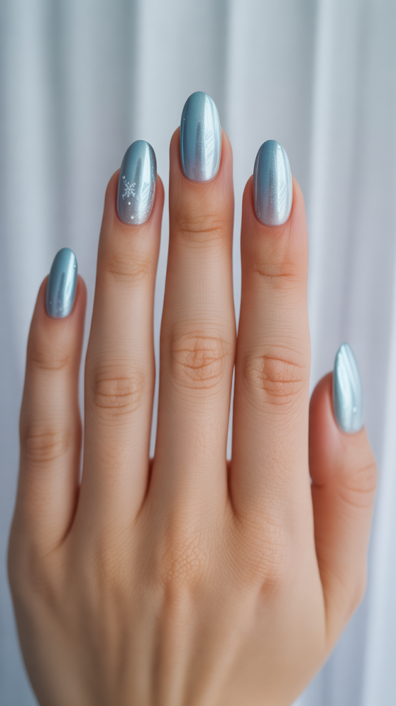 Arctic Aura Nails