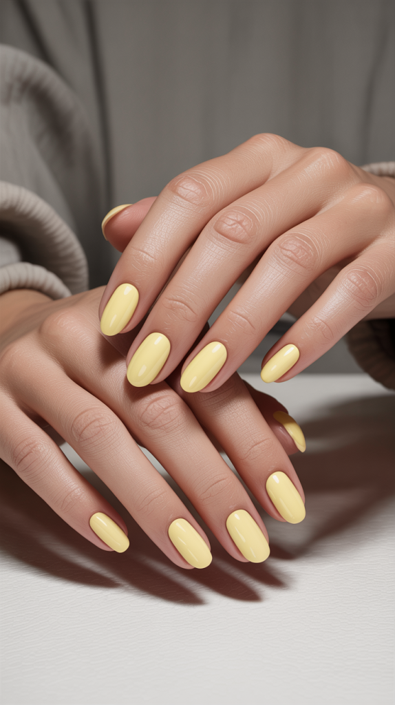 Chrome French Tip Nails