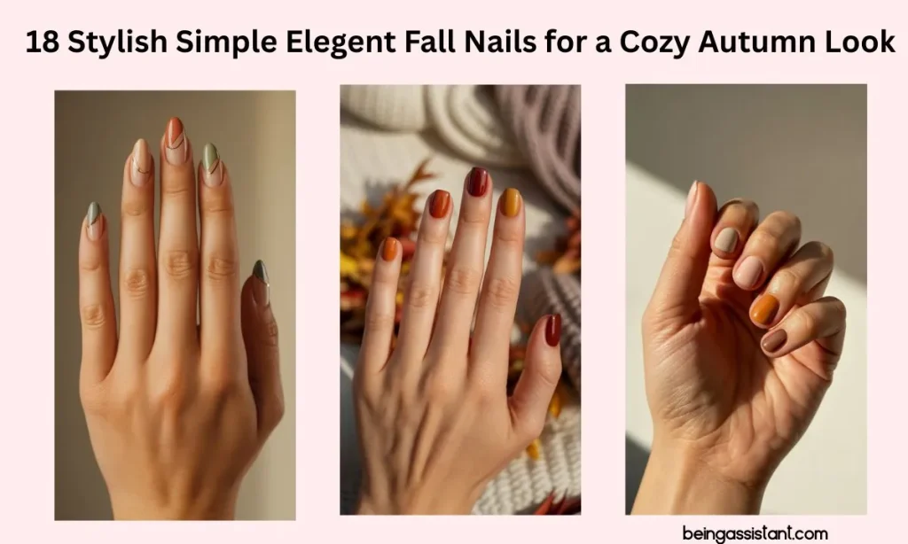 Elegent Fall Nails