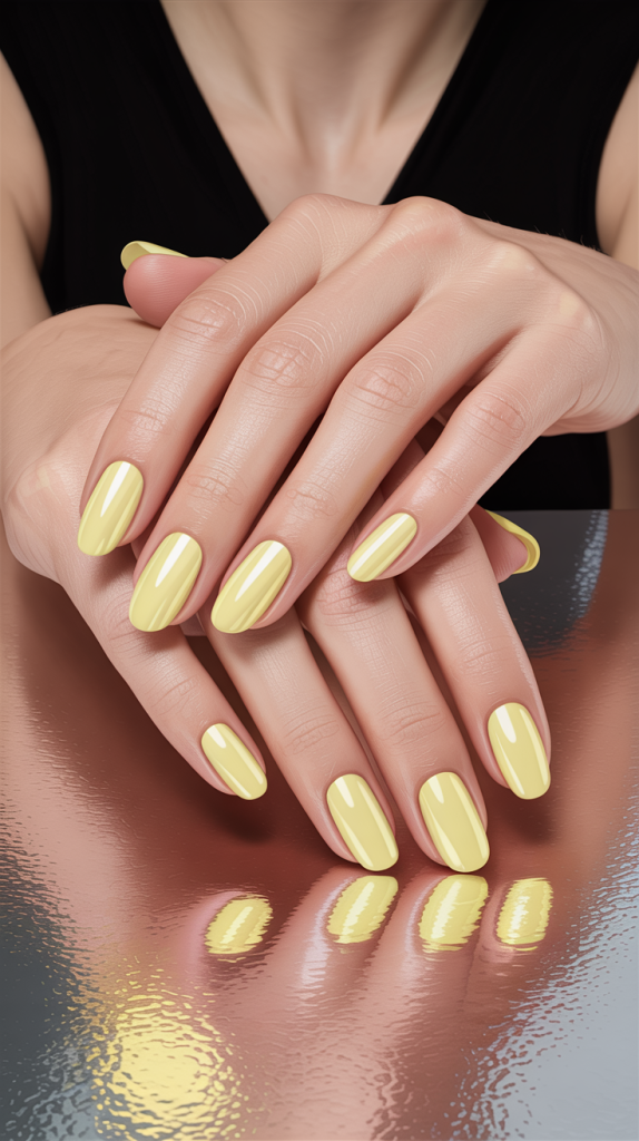 Gingham Butter Nails