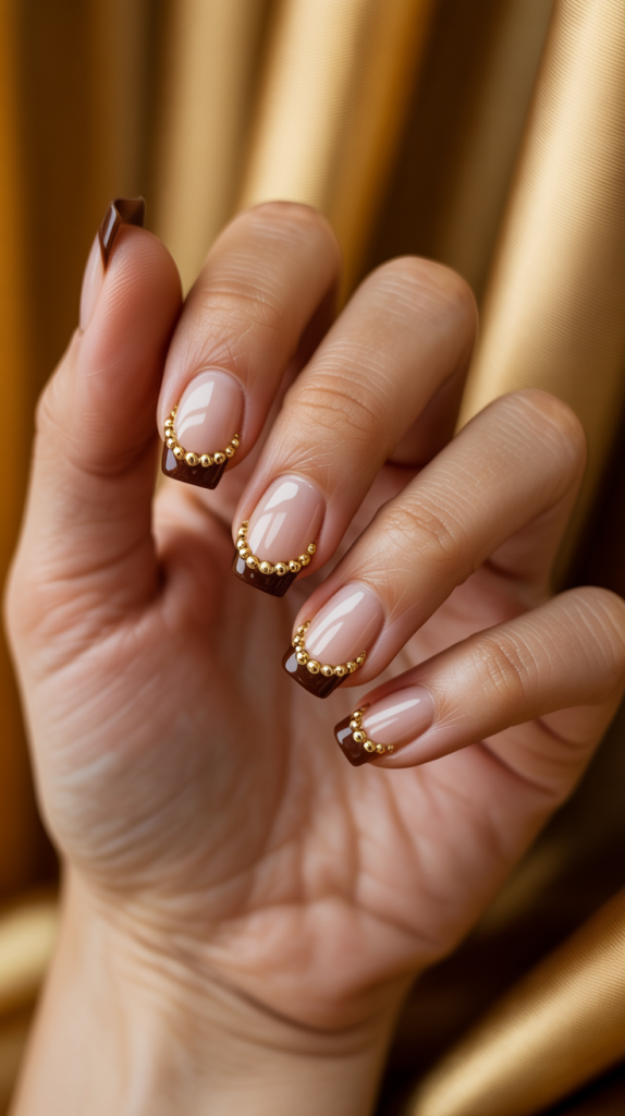 Golden Baubles Pearls