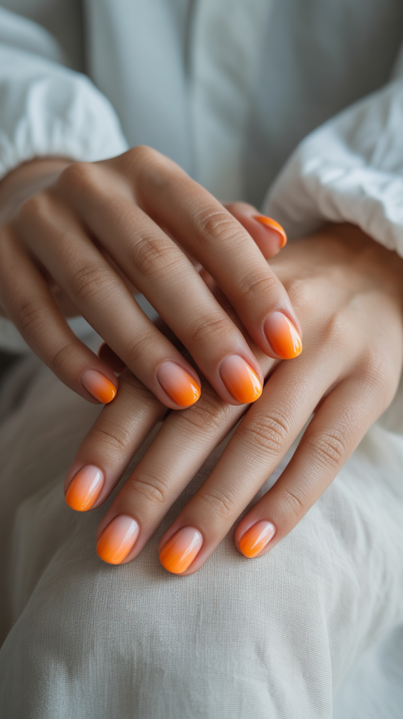 Orange Ombré
