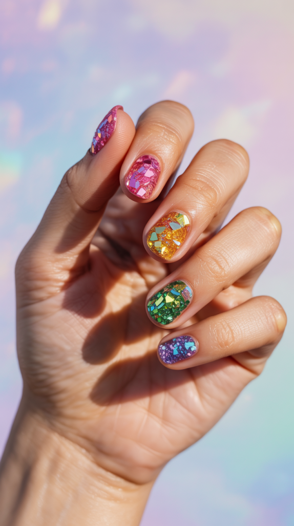 Rainbow Rock Candy
