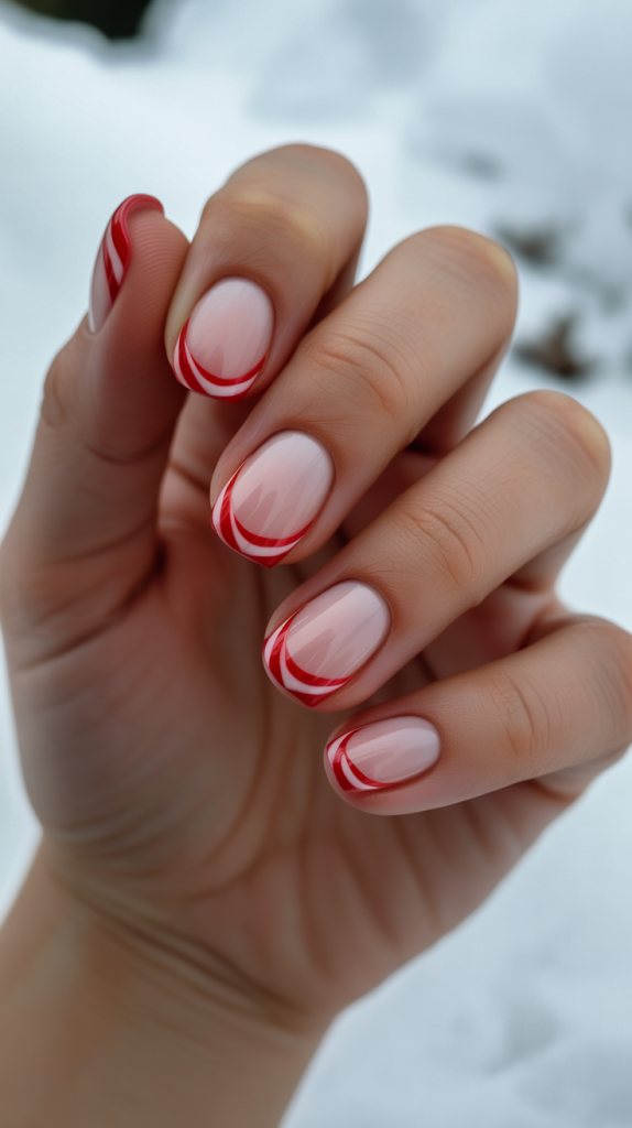 Red Velvet Holly Nails