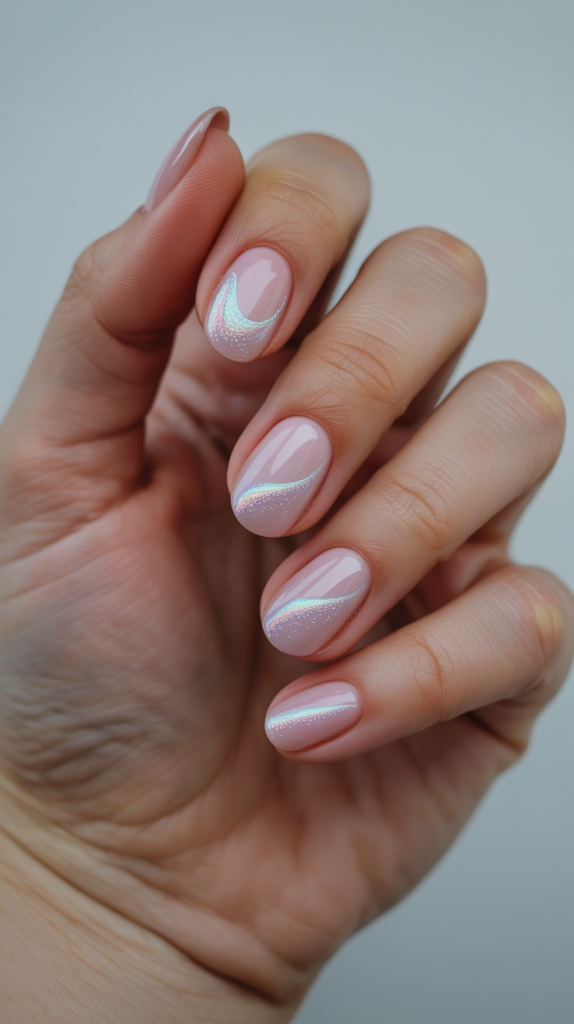Sparkle All Day with Pink Glitter Nails